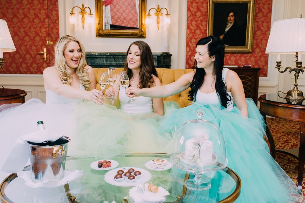 boudoir party - hen party with extra glam factor for brides and bridesmaids