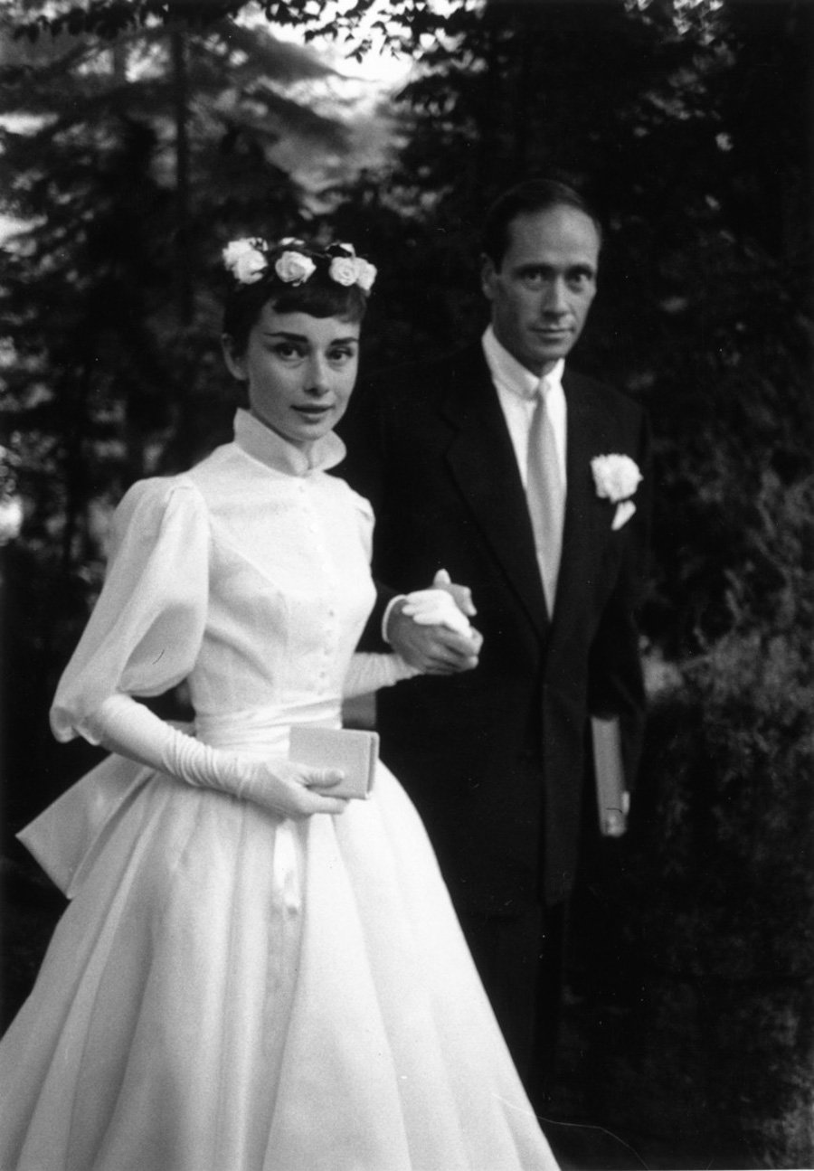 Wedding Icons Die berühmtesten Hochzeiten aller Zeiten - Audrey Hepburn